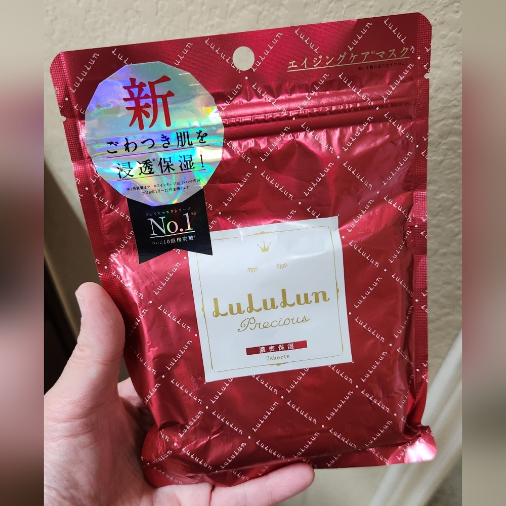 Lululun japanese face mask